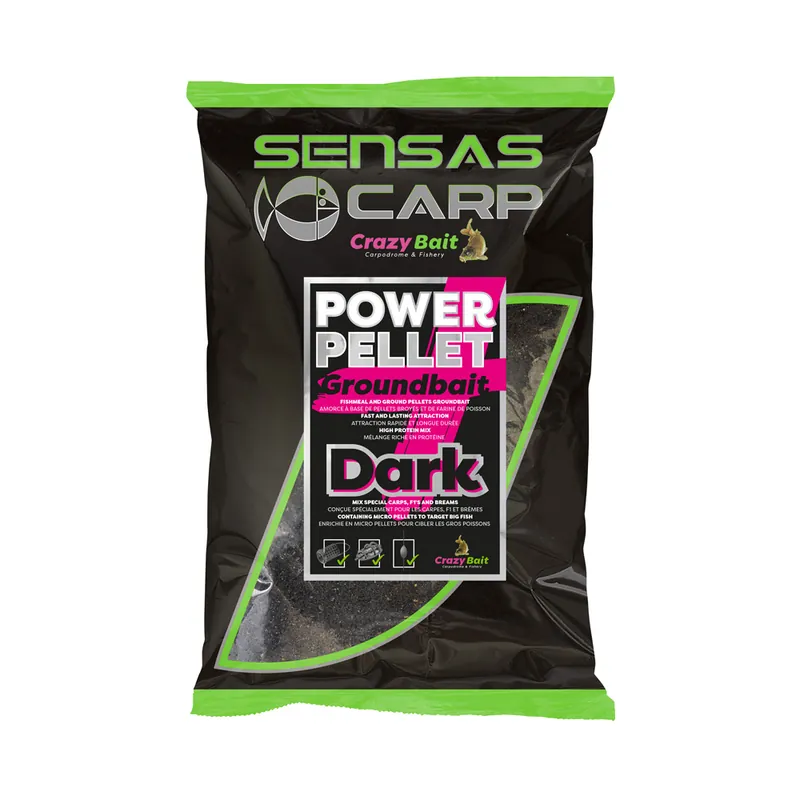 Sensas UK Power Pellet Plus Dark Geprüft