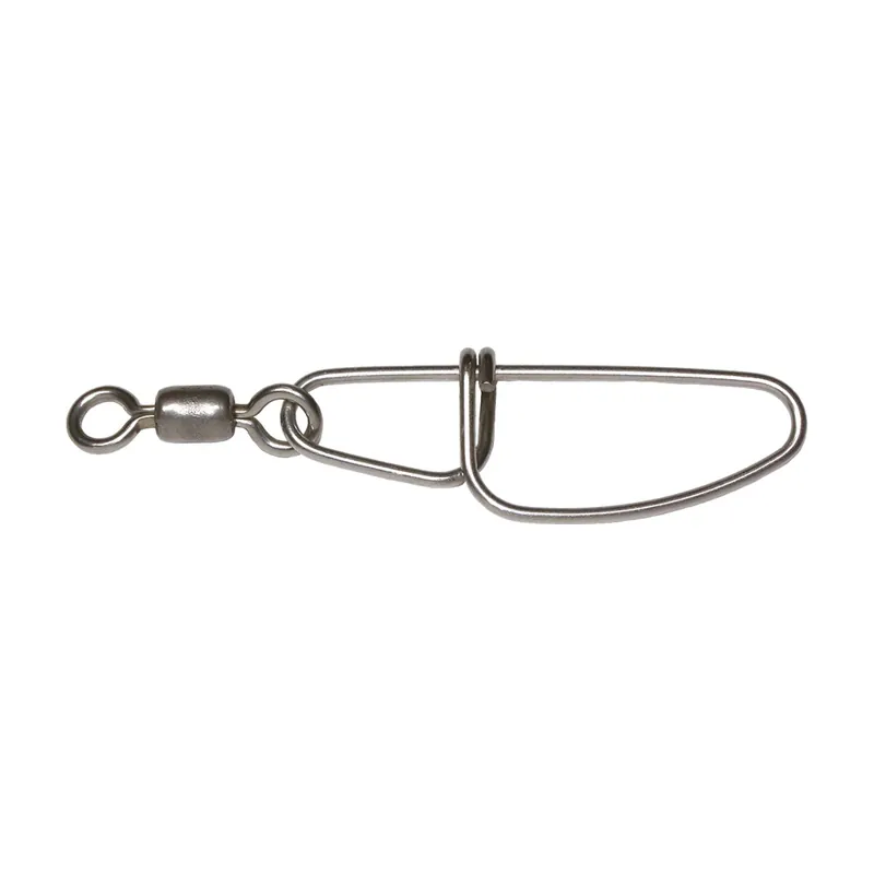 Kracherpreis Zeck Fishing Stainless Steel Swivel + Snap 114kg