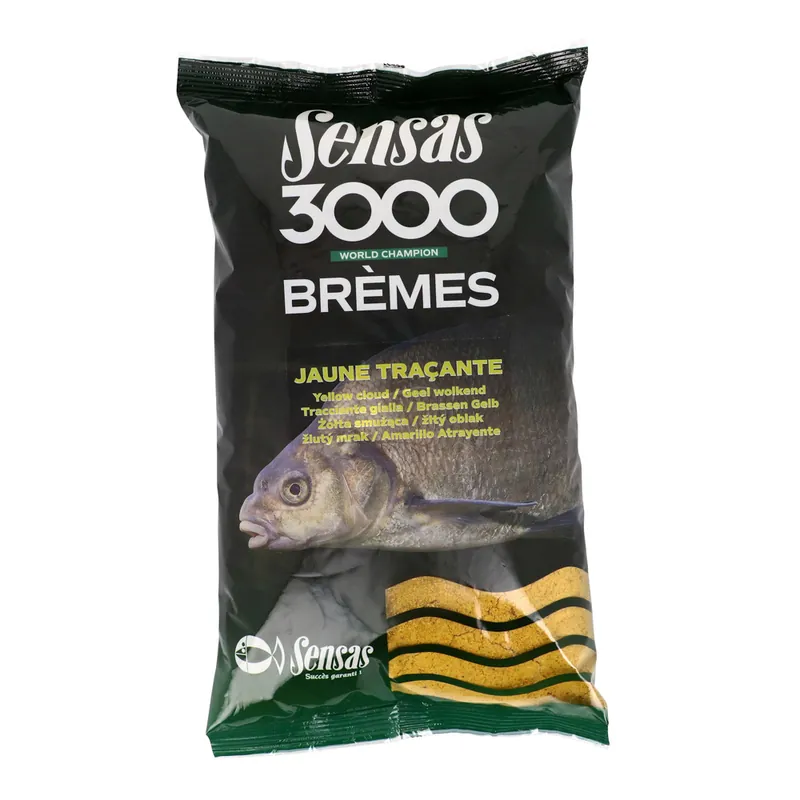 Sensas 3000 Bremes Jaune T(Brassen Gelb)1kg Preisknaller