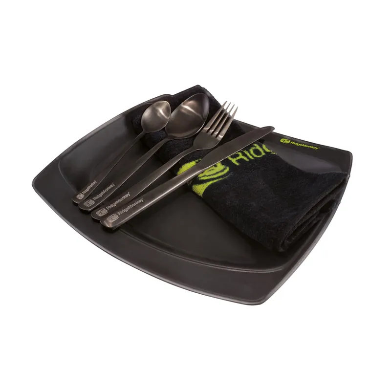 Ridge Monkey SQ DLX Large Plate Set Angebot