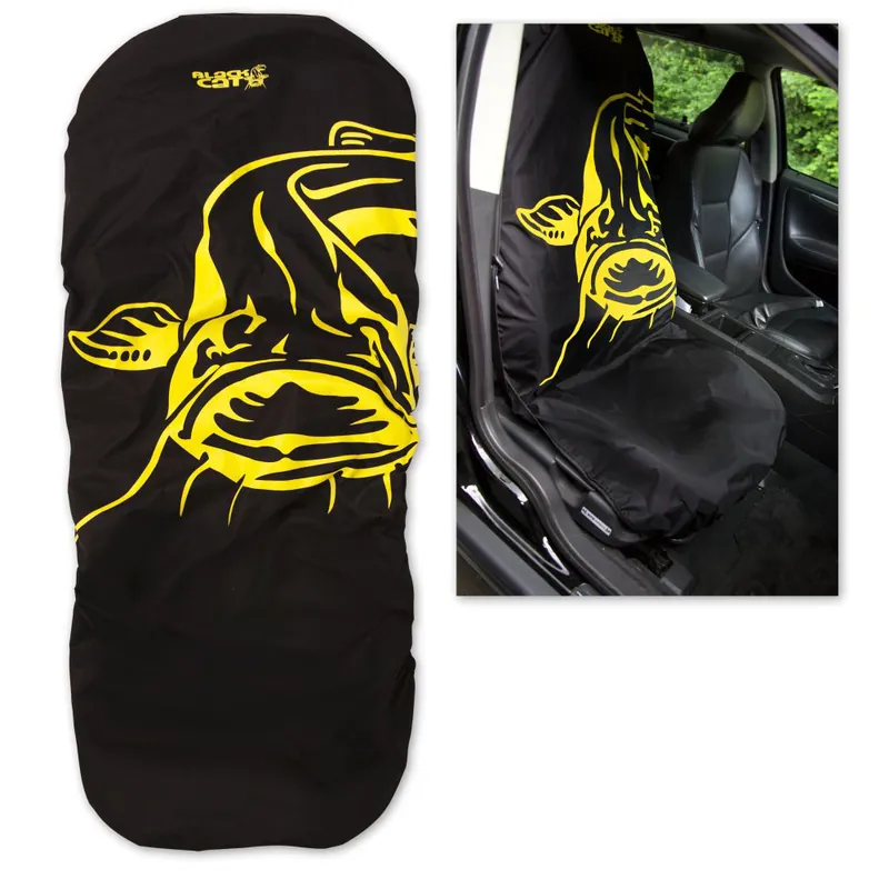 Neu Black Cat Seat Saver schwarz