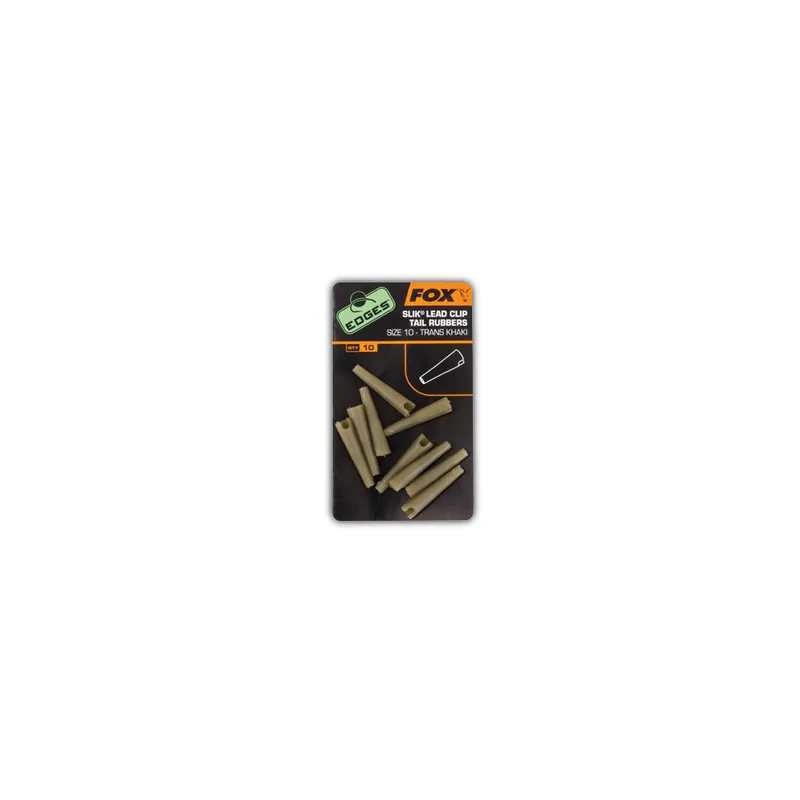 Meistverkauft Fox Slik Lead Clip Tail Rubbers