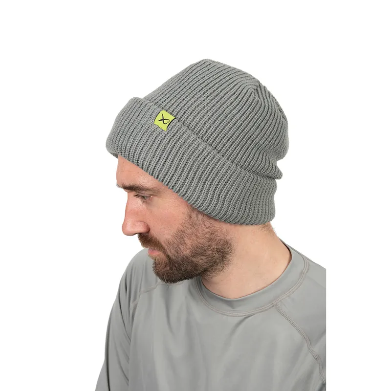 Matrix Thinsulate Beanie Hat Grey Preisreduziert