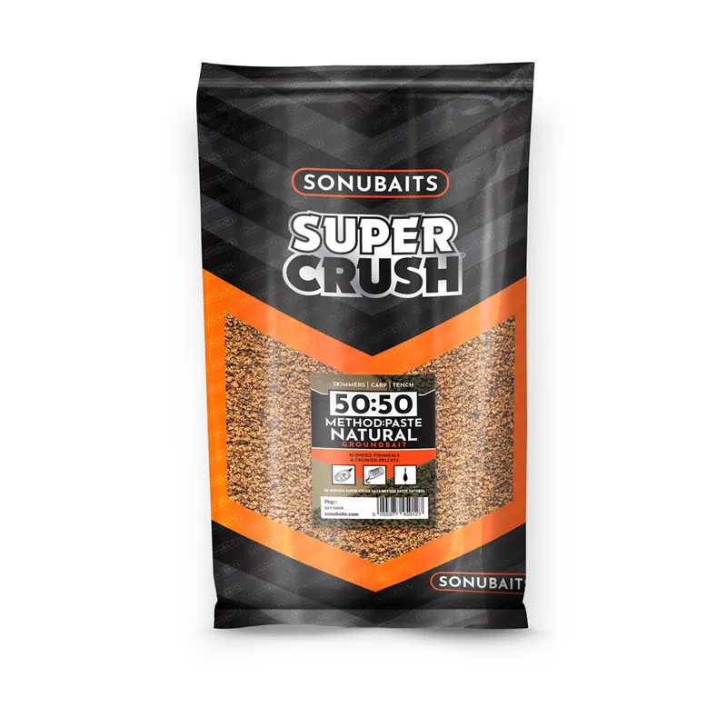 Sofort Bestellen Sonubaits Groundbait 50:50 Method and Paste Natural
