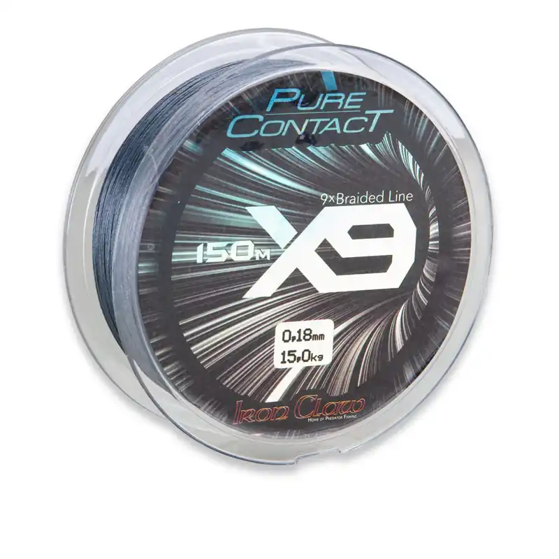 Iron Claw Pure Contact X9 Grey Letzte Chance