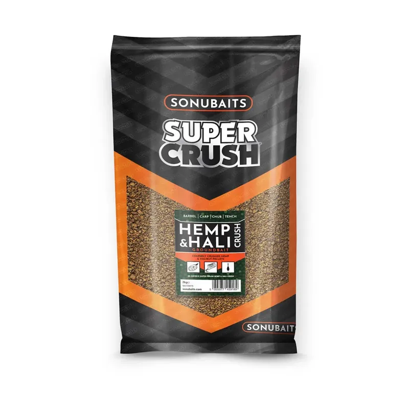 Sonubaits Groundbait Hemp & Hali Crush (2kg) Zertifiziert