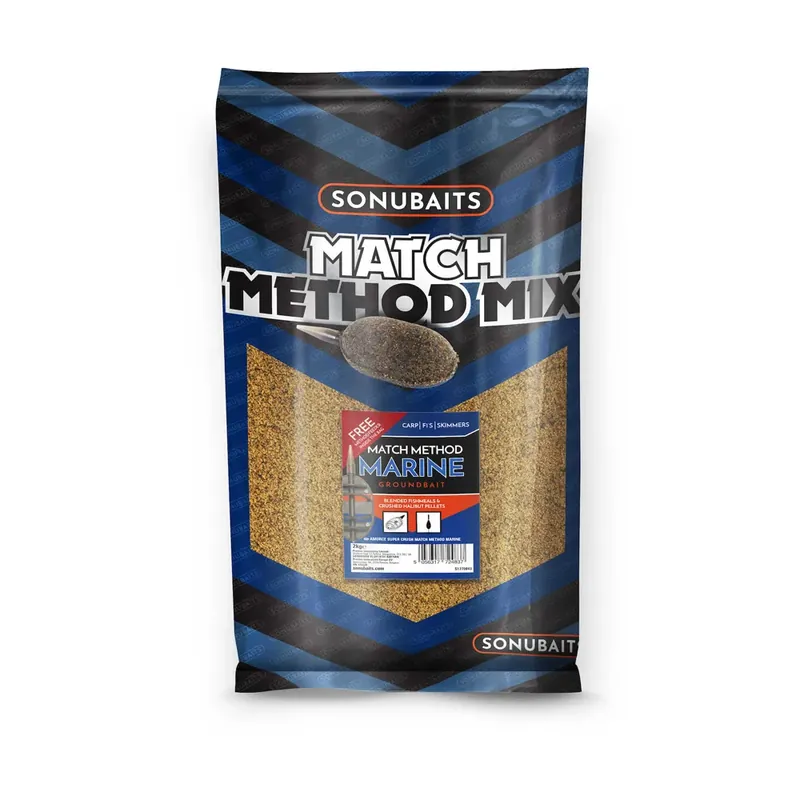 Zertifiziert Sonubaits Groundbait Match Method Mix Marine (2kg)