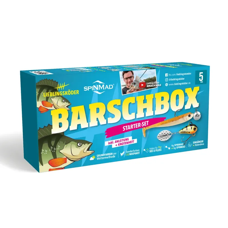 Top-Seller Lieblingsköder Barschbox: Starter-Set