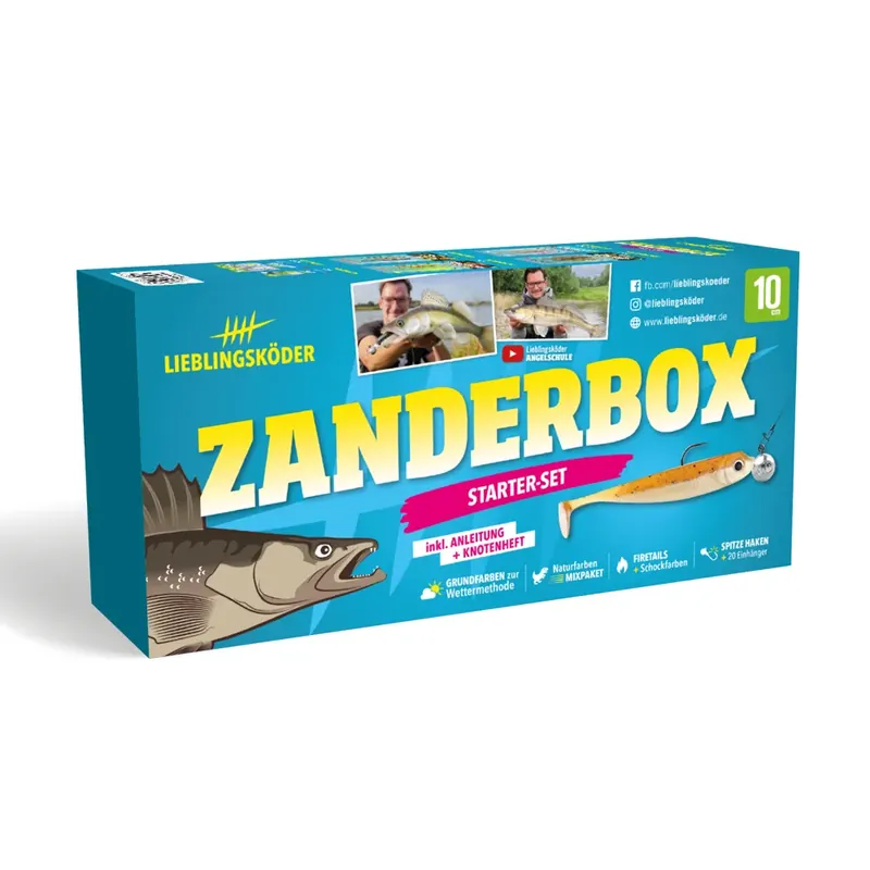 Bestpreis Lieblingsköder Zanderbox: Starter-Set