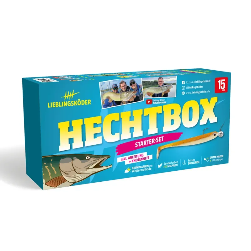 Lieblingsköder Hechtbox: Starter-Set Preis Gesenkt