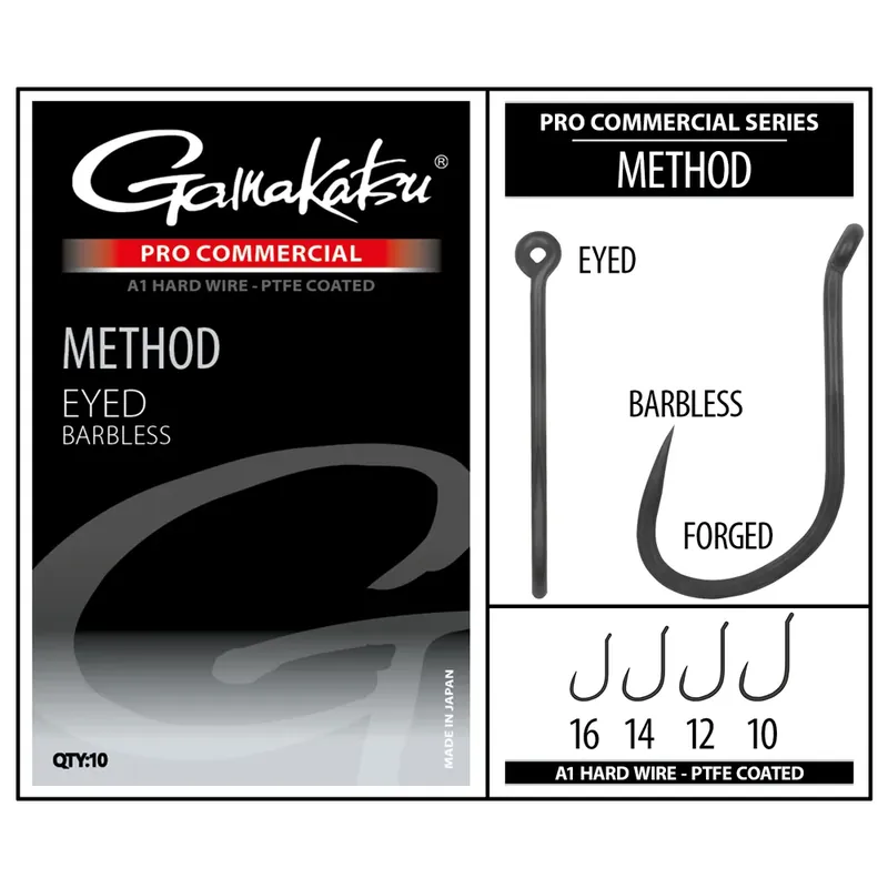 Gamakatsu Pro Commercial Method A1 PTFE BL Neu