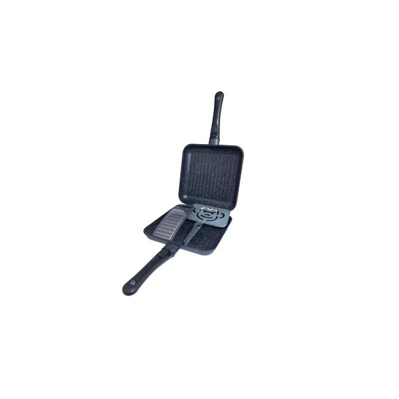Ridge Monkey RM781 Connect Pan&Griddle XXL Granite Edition Knallerangebot