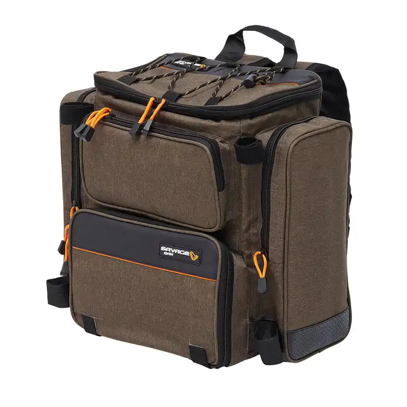 Neu Savage Gear Specialist Rucksack 3 Boxes 40 x 38 x 23 cm