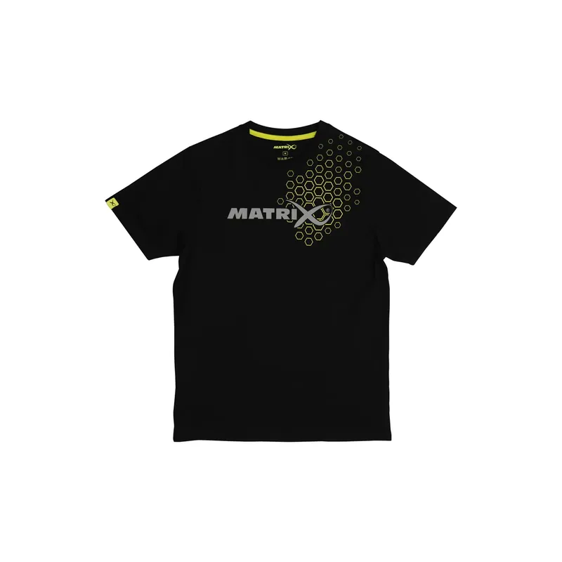 Matrix Hex Print T-Shirt Black Nur Für Kurze Zeit