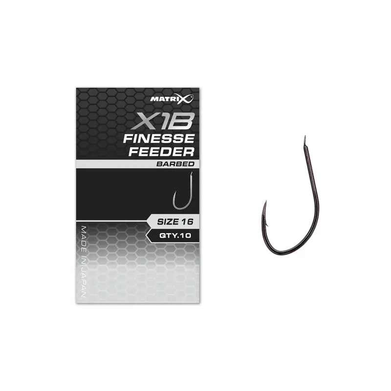 Meistverkauft Matrix X1B - Finesse Feeder Hooks Barbed