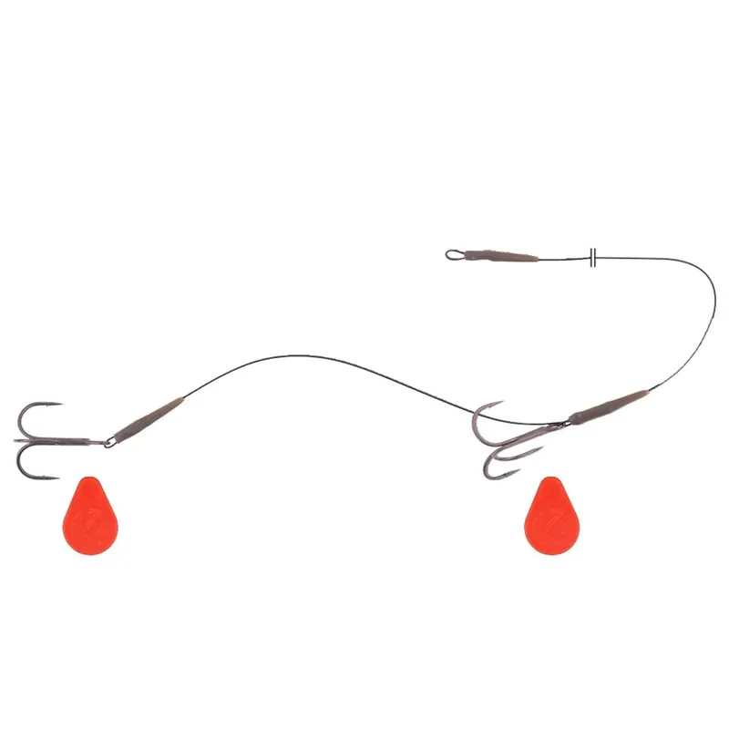 Zeck Twin Treble Rig 80 cm Nur Heute