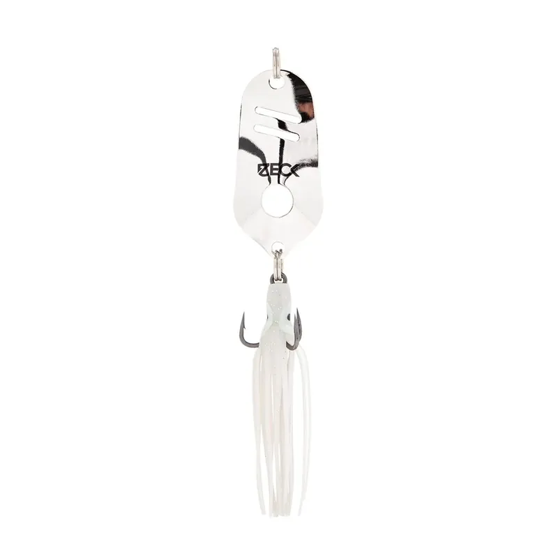 Zeck Blinker Jörg Octo Spoon - Silver Saisonangebot
