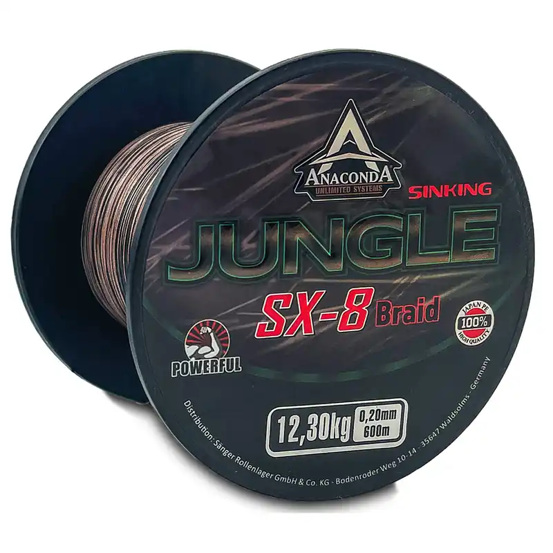 Sonderangebot Anaconda Jungle SX-8 Braid Sinking